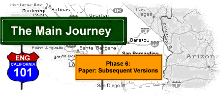 Approaches to Writing - Phase 6 Paper: Subsequent
Versions